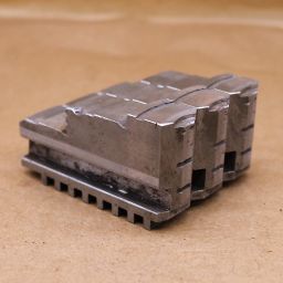 Прямые кулачки для токарного патрона СТ-250 мм шаг 10 мм Польша/Bison-Bial, б/у