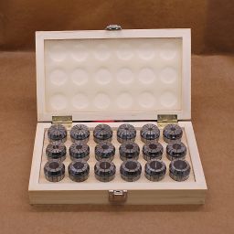 Комплект цанг ER32 (18 шт.) d=3, 4, 5, 6, 7, 8, 9, 10, 11, 12, 13, 14, 15, 16, 17, 18, 19, 20