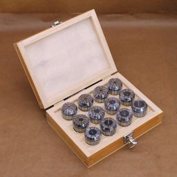 Комплект цанг ER32 (12 шт.) d=3, 4, 5, 6, 8, 10, 12, 14, 15, 16, 18, 20