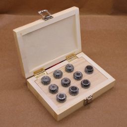 Комплект цанг ER25 (10 шт.) d=3, 4, 5, 6, 8, 10, 12, 14, 15, 16 мм