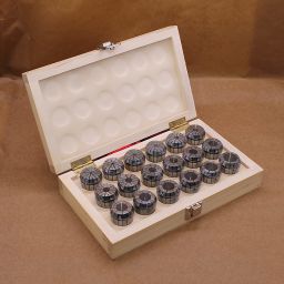 Комплект цанг ER32 (18 шт.) d=3, 4, 5, 6, 7, 8, 9, 10, 11, 12, 13, 14, 15, 16, 17, 18, 19, 20