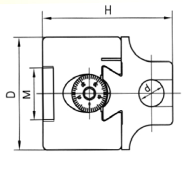Головка расточная чертеж